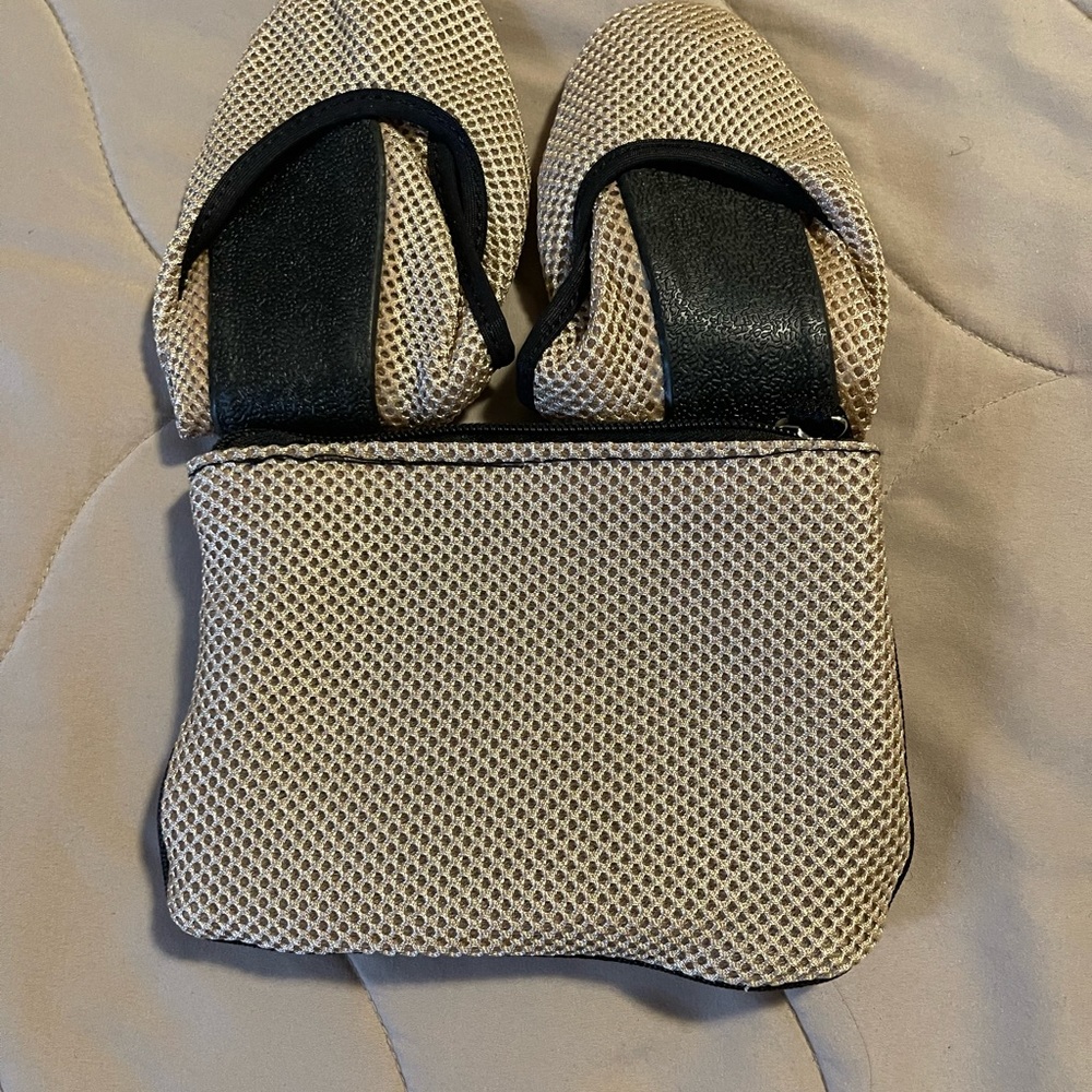 Travel slip on shoes , size 7/8 , new , brand sidekicks